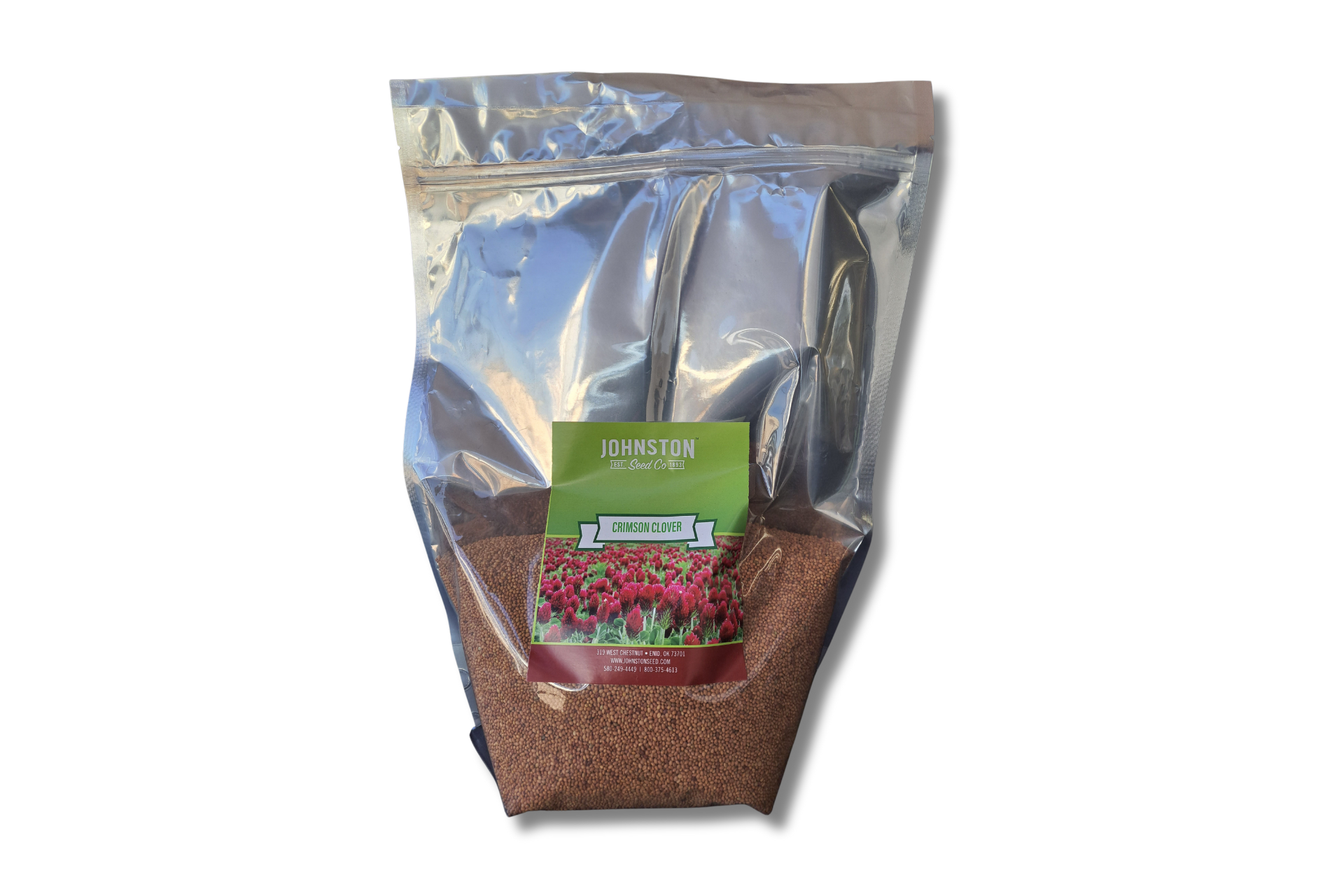 trophy magnet crimson clover food plot seed 